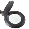 Omano Magnifying Lamp, Table and Desk Light | 1.75x Magnifying Glass with Light | 3 Diopter and 12 Diopter Spot Inspections | Stable Tabletop Stand, Adjustable Arm | 500 Lumen LED Output view 2