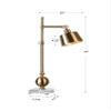 Uttermost Laton - 1 Light Task Lamp - 20 inches Wide by 7 inches deep view 4