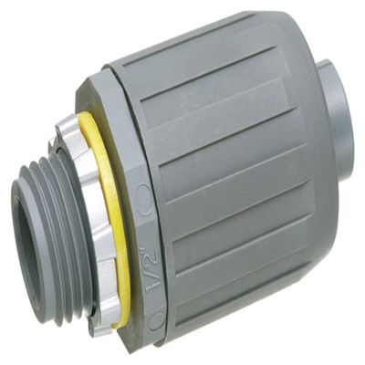 ARLINGTON Industries NMLT10-1 1IN, Liquid Tight Conduit, Non-Metallic Push-ON Connector, Type B ONLY