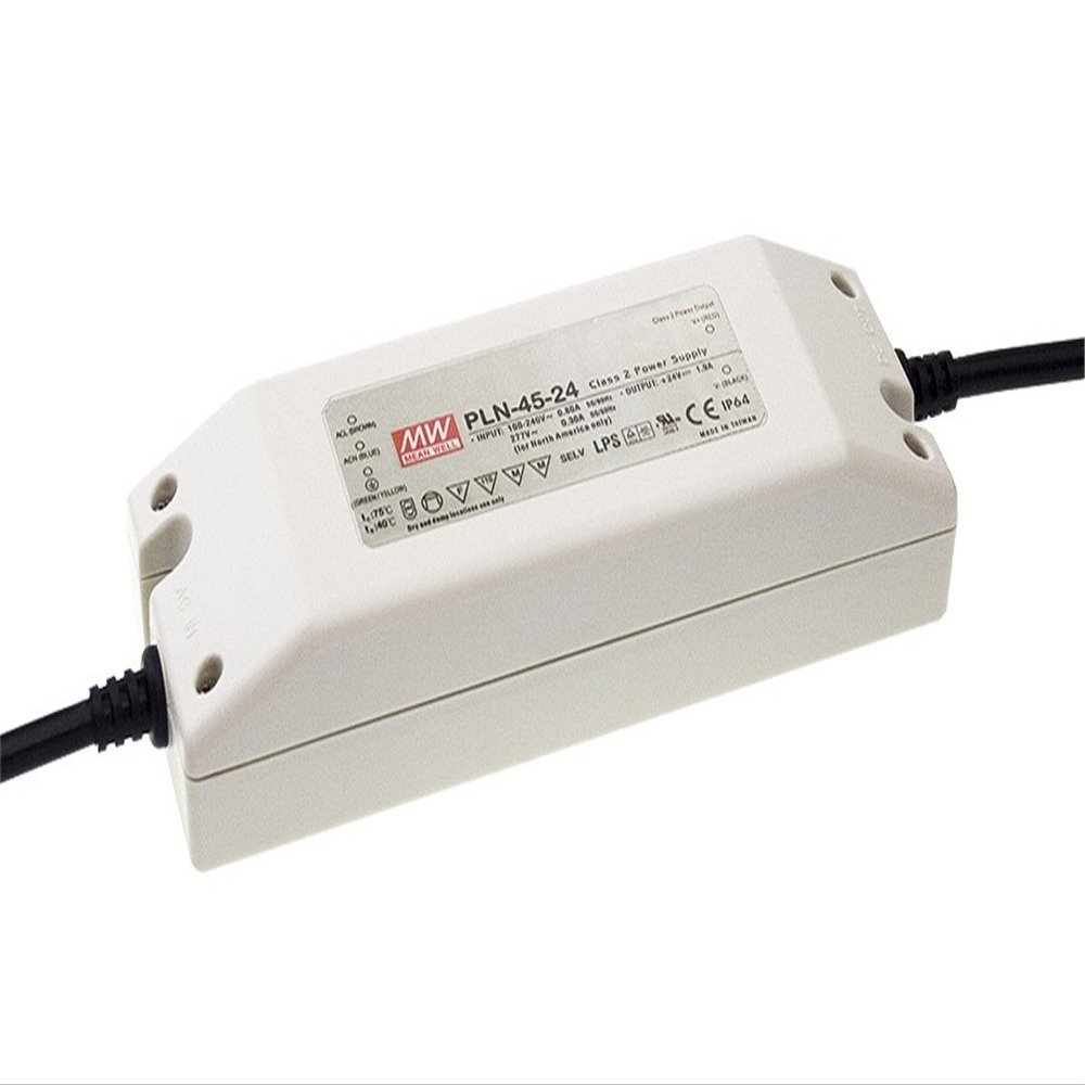 AC to DC Power Supply Enclosed LED Single Output 1.7 Volt 45.9 Amp 86.5 Watt