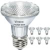 Vinaco Par20 Bulbs, 6 Pack 120V 50W Par20 Flood Light Bulbs, E26 Medium Base Long Lasting Life High Output Par20 50W Halogen Bulb -Warm Light view 1