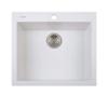 LaToscana ON6010-58UG One Series Single Drop-In Sink, Milk White view 1