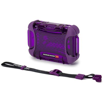 Nanuk 310-0013 Nano Series Waterproof Small Hard Case for Phones, Cameras and Electronics (Purple)