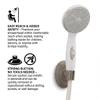 NOVA Suction Cup Shower-Head Holder Removable Adjustable Shower Head Mount, Tool-Free Strong Suction, Easy Reach for Seated Bathing, Kids & Pets, Reposition-able Bathroom Accessory view 3
