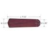 Craftmade B544S-WB6 Standard Series Custom Wood Fan Blades Replacement 44-Inch, Walnut, Set of 5 view 2