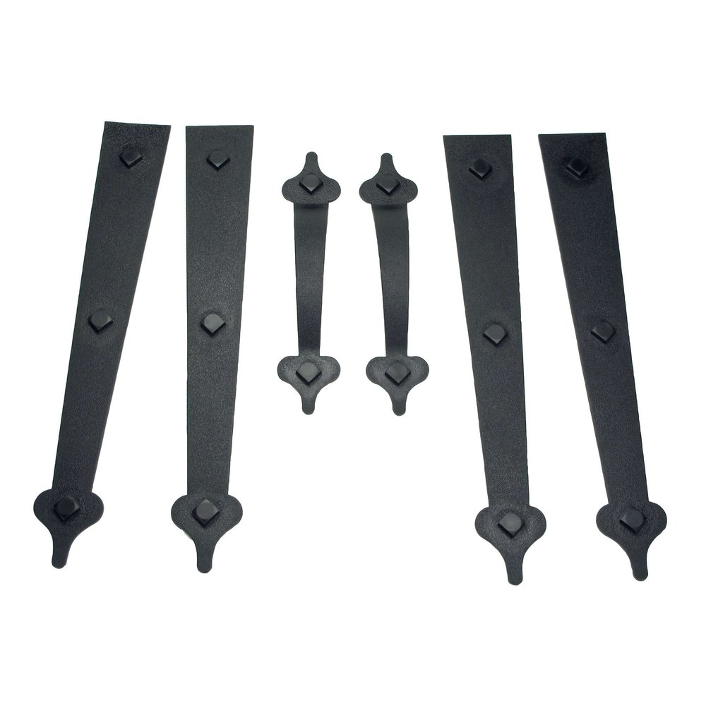 Household Essentials Garage Handle and Hinge Magnets  Decorative Magnetic Hardware Steel Doors, Easy Installation, Durable & Weatherproof, Set of 6