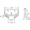 Prime-Line 22793 Drawer Track Guide Kit 3/32 In. x 1-3/16 In., Purple Plastic (Single Pack) view 2