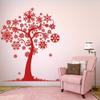 Christmas Tree Snowflake Vinyl Art-Christmas Holiday Winter Decal view 2