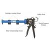 CRL Cox 26:1 Ratio Ascot Strap Frame Caulking Gun WG410042T view 1