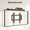 Mounting Dream TV Mount Fixed for Most 26-60 Inch LED, LCD and Plasma TVs, TV Wall Mount TVs Bracket up to VESA 400x400mm and 100 LBS Loading Capacity, Low Profile and Space Saving Flat Mount MD2361-K view 3