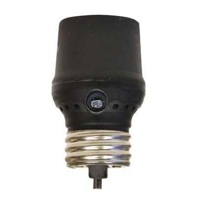 Amertac SLC5BCB-4 3" X 2.2" X 1.7" Black Light Socket Control