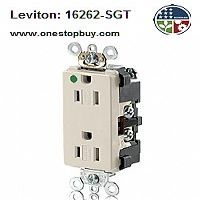 Leviton 16262-SGT 515R DEC HG Recep LA