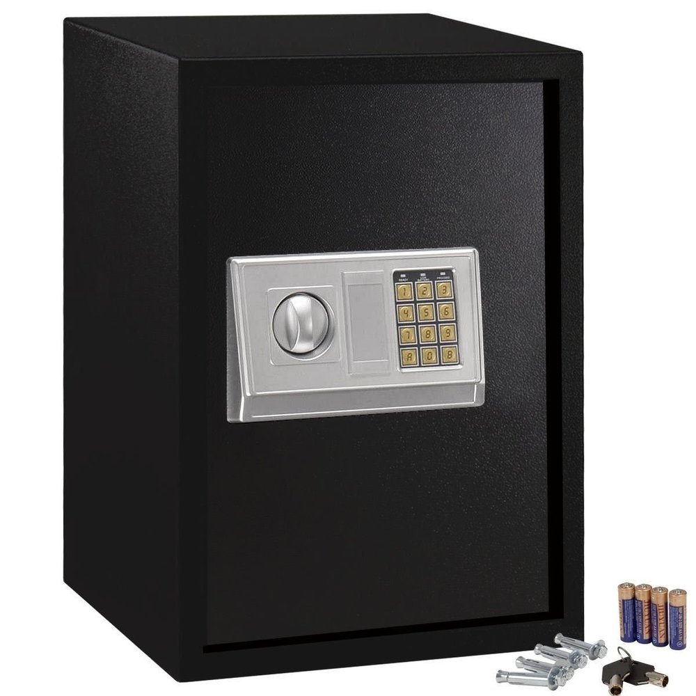 Large Digital Electronic Safe Box Keypad Lock Security Home Office Hotel Gun