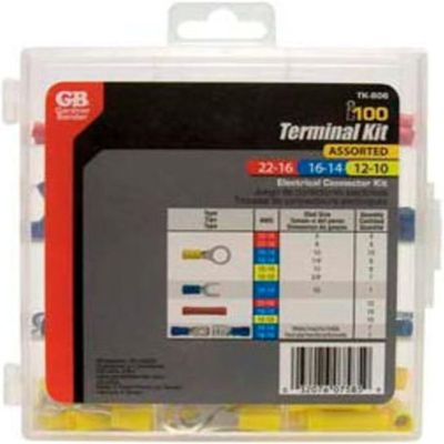 GB Gardner Bender TK-806 Terminal Kit 100 Count