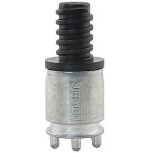Jiffyloc Male Thread Adaptor, 2 Pack