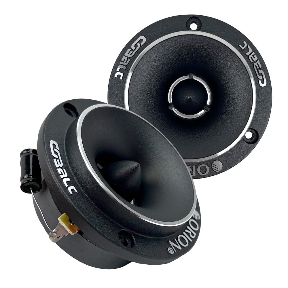 ORION Cobalt Series CTW1.7HP 3.8 Super Bullet Tweeter | Aluminum Diaphragm, 1 Voice Coil, 75W RMS, 300W Max, Built-in Crossover - Pro Car Audio Tweeter (Pair)