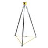 MSA 10102002 Workman Tripod - 8' Height, Aluminum, Confined Space Entry Kit Component, Skid-Resistant Rubber Tread, 4" Adjustable Increments, Made for Workman, Dynavac II & Latchways Accessories view 4