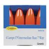 Celebrations C9 Replacement Bulbs Ceramic 7 W Orange view 1