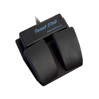 Kinesis Savant Elite2 Programmable USB Foot Switch with 1, 2 or 3 Pedals (Dual Pedal)