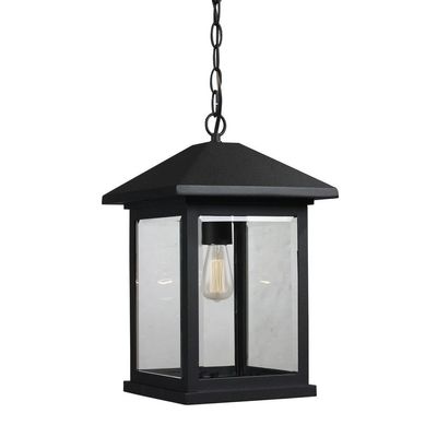 Z-Lite 531CHB-BK 1 Outdoor Chain Light 1