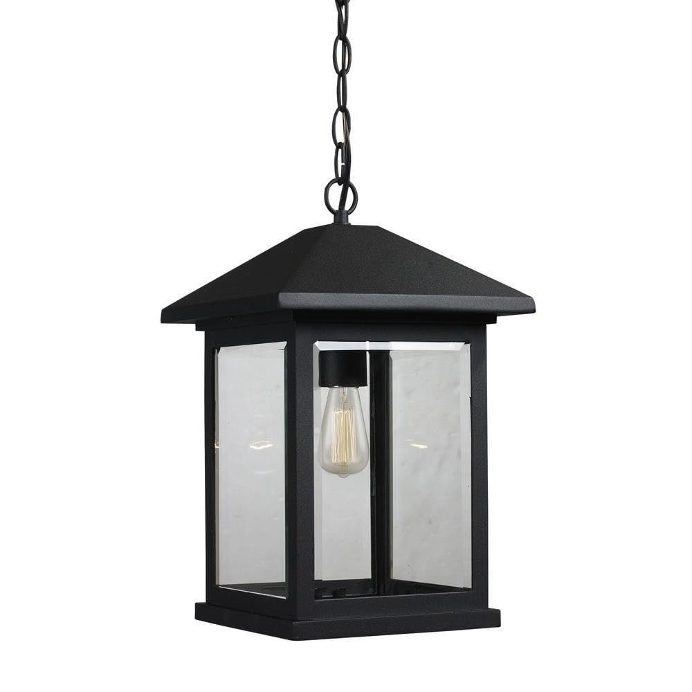 Z-Lite 531CHB-BK 1 Outdoor Chain Light 1