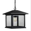 Z-Lite 531CHB-BK 1 Outdoor Chain Light 1 view 2
