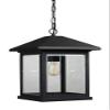 Z-Lite 531CHB-BK 1 Outdoor Chain Light 1 view 4