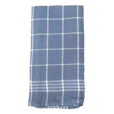 J & M HOME FASHIONS 7393 2PK BLU Kitch Towel