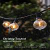 Brightown G40 Replacement LED Light Bulbs, 25 Pack Clear Globe Bulb fits E12 C7 Candelabra Screw Base Sockets, 1.5 Inch Dimmable Edison Light Bulbs for Indoor Outdoor Patio Decor, Warm White view 4