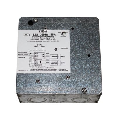 Bryant Hubbell CM347 Motion Switch Control Module Canadian Voltage Occupancy Sensor 347V
