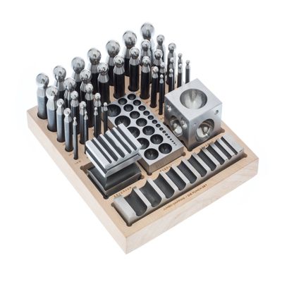 SE Dapping Punch and Die Set with Wood Storage Stand (42 PC.) - JT34641WS