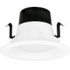 TCP LED10DR430K LED Downlight Kit, 4" 120V 10W (50W Equiv.) 82 CRI w/Trim - Dimmable - 3000K - 650 Lm. - White view 1