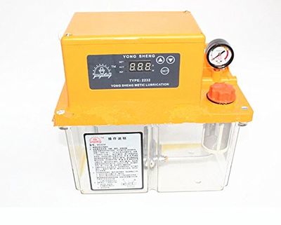4L Auto Lubrication Pump CNC Digital Electronic timer LCD Automatic oiler