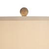 Gisele 24" High Table Lamp Gold Wash Lattice Country Column Modern view 3