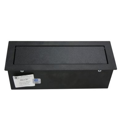 Spider Agile Technology Pha-2 291 Black 2-Gang Indesk Phantom Flush Mounted Box