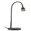 Adesso 3218-01 Prospect 11"-18" LED Desk Lamp, Black, Smart Outlet Compatible view 1