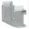 Flat Elbow, Gray, Steel, Elbows view 1