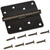Baldwin 1440112I .25 Radius Mortise Hinge, Aged Bronze view 1