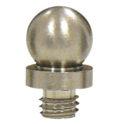 1" H x 1" W Solid Brass Ball Tip Door Hinge [Set of 10] Finish: Polished Nickel