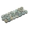 CNK Tile Sliced Sea Green Pebble Tile Border - 4" x 12" Handcrafted Natural Stone Mosaic for Bathroom Kitchen Shower Backsplash & Pool - Durable Water-Resistant, Grout-Free Installation - Pack of 1 view 2