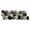 CNK Tile Sliced Bali Turtle Pebble Tile Border - 4" x 12" Unpolished Natural Stone Mosaic for Bathroom Kitchen Backsplash Shower Floor & Wall Decor - Durable Eco-Friendly Easy Installation - Pack of 1 view 4