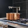 hansgrohe 04219830 Talis C 16-inch Tall 2-Handle Pot Filler with 360-Degree Swivel in Polished Nickel view 2