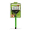 LEAF Extendable 30-Inch Bluetooth Self-Portrait Selfie Stick for Smartphones - Retail Packaging - Green view 1
