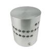 LUMINTURS Spiral Dimmable 3W LED Wall Sconce Hi-Brightness Light Fixture Modern Indoor Lamp Pure white view 3