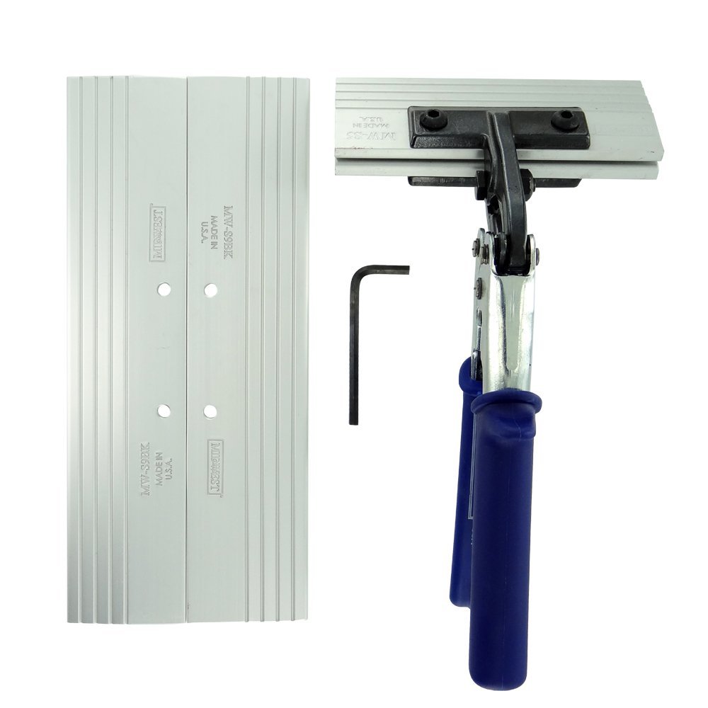MIDWEST Seamer Set, 5 & 9 Inch Offset Sheet Metal Bender Set
