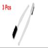 uxcell 18cm Length White Plastic Handle Nylon Wire Cleaning Brush 3 Pcs view 2