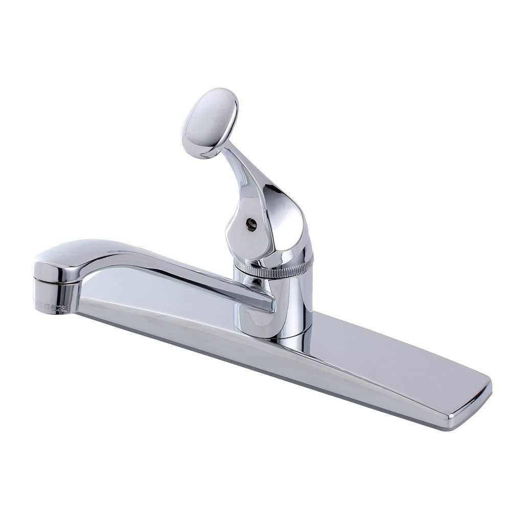 Kingston FB0571 Single-Handle 8" Centerset Kitchen Faucet, Polished Chrome