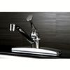 Kingston FB0571 Single-Handle 8" Centerset Kitchen Faucet, Polished Chrome view 2