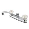Kingston Brass FB111 7-5/8-Inch in Spout Reach Americana 8-Inch Kitchen Faucet Without Sprayer, Polished Chrome view 1