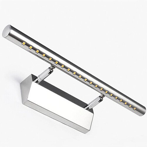 LUMINTURS 5W 21-LED SMD 5050 Wall Sconce Light Fixture Bulb Mirror Front Pic...
